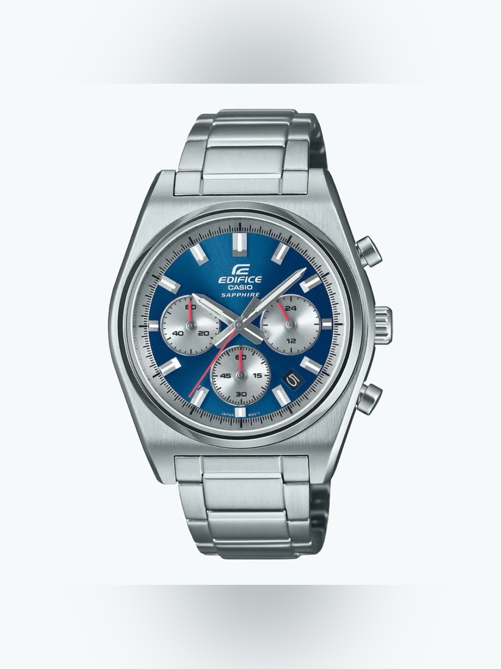 Casio Edifice EFB-730D-2AV Analog Chronograph Watch (Blue)